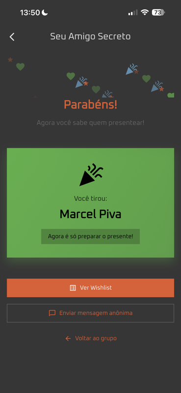 Sorteio revelado